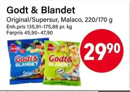 Nærbutikken MALACO Godt & Blandet tilbud