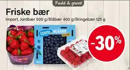 Nærbutikken Friske bær tilbud