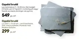 Modena Fliser Oppdal brudd tilbud