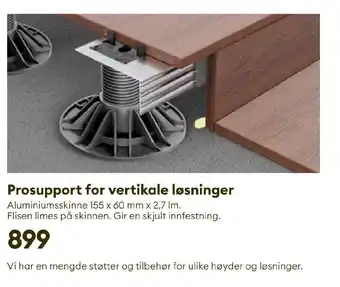 Modena Fliser Prosupport for vertikale løsninger tilbud