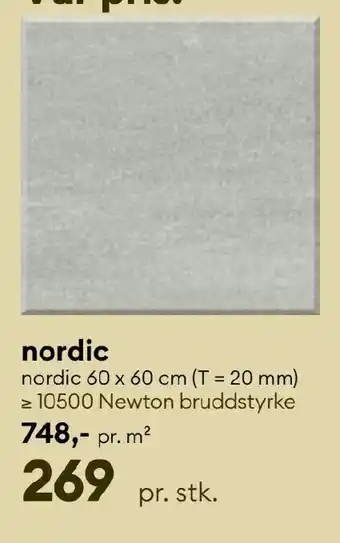 Modena Fliser nordic tilbud