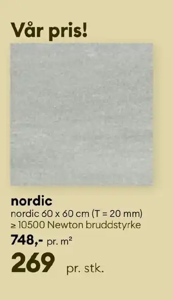 Modena Fliser nordic tilbud