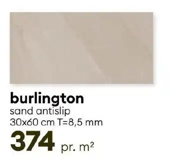 Modena Fliser burlington sand antislip tilbud