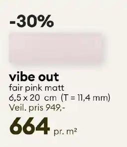 Modena Fliser vibe out almost black matt tilbud