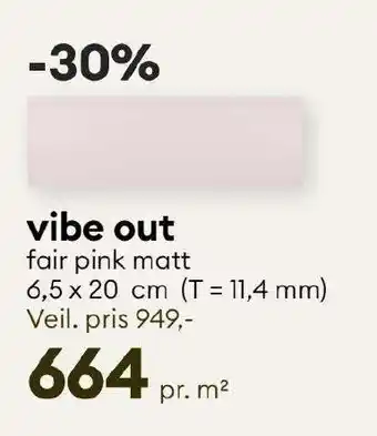 Modena Fliser vibe out almost black matt tilbud