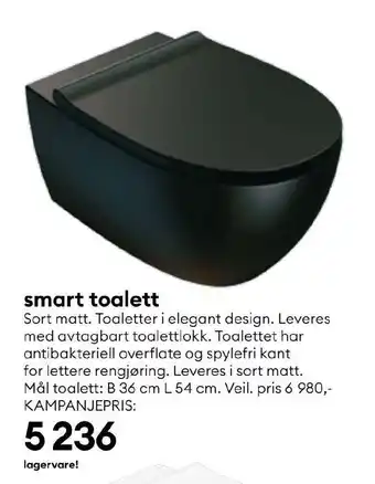 Modena Fliser SMART toalett tilbud