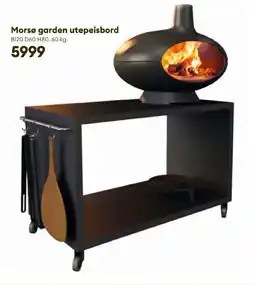 Modena Fliser Morsø garden utepeisbord tilbud