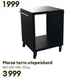 Modena Fliser Morsø terra utepeisbord tilbud