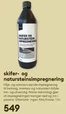 Modena Fliser skifer- og natursteinsimpregnering tilbud
