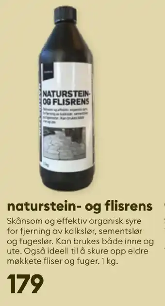 Modena Fliser naturstein- og flisrens tilbud
