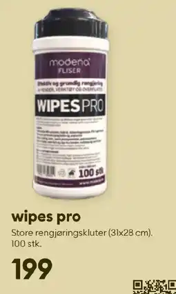 Modena Fliser MODENA wipes pro tilbud