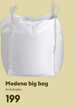 Modena Fliser Modena big bag Avfallsekk tilbud
