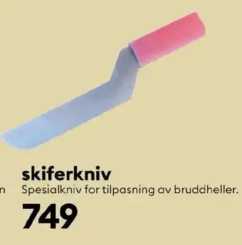 Modena Fliser skiferkniv tilbud