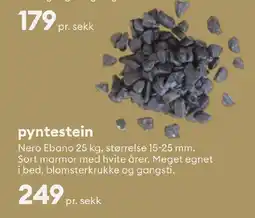 Modena Fliser pyntestein Nero Ebano tilbud