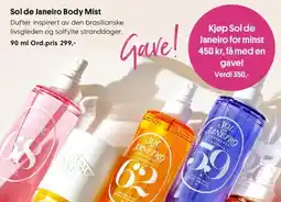 VITA Sol de Janeiro Body Mist tilbud