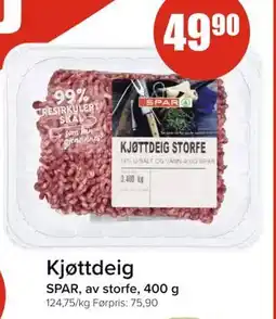 Spar SPAR Kjøttdeig tilbud