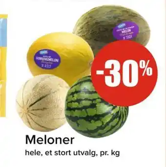 Spar Meloner tilbud