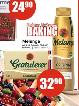 Spar Melange tilbud