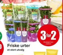Spar Friske urter tilbud