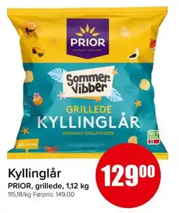 Spar PRIOR Kyllinglår tilbud