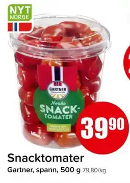 Spar GARTNER Snacktomater tilbud