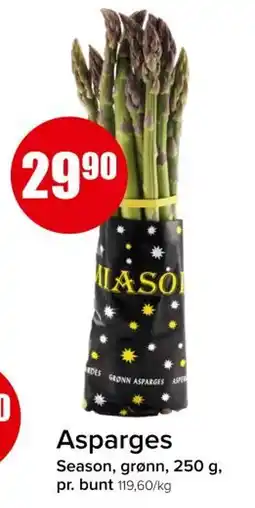 Spar Asparges tilbud