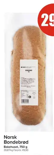Spar BAKEHUSET Norsk Bondebrød tilbud