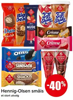Spar Hennig-Olsen småis tilbud