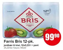 Spar FARRIS Bris 12-pk. tilbud
