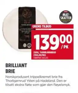 Meny Brilliant brie tilbud