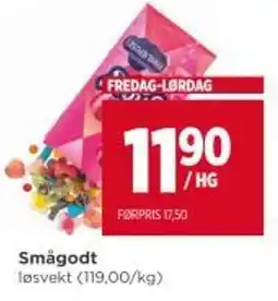 Meny Smågodt tilbud
