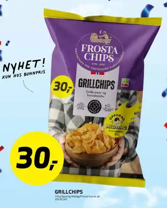 Bunnpris Grillchips tilbud