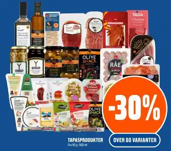 Coop Obs Tapasprodukter tilbud