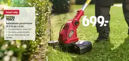 Jula MEEC TOOLS Batteridrevet gresstrimmer 18 v 25 cm 2,0 ah tilbud