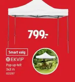 Jula EKVIP Pop-up-telt tilbud