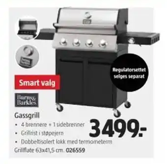 Jula Gassgrill tilbud