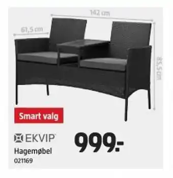 Jula EKVIP Hagemøbel tilbud
