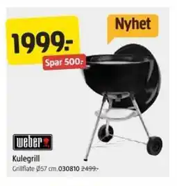Jula WEBER Kulegrill tilbud
