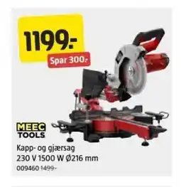 Jula MEEC TOOLS Kapp- og gjærsag tilbud