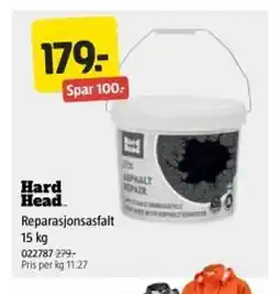 Jula HARD HEAD Reparasjonsasfalt tilbud