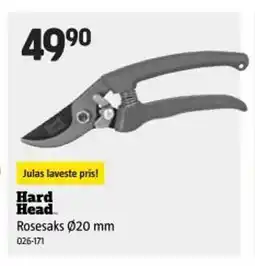 Jula HARD HEAD Rosesaks 20 mm tilbud