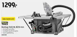 Jula MEEC TOOLS Bordsag 1500 w, 0210 mm tilbud