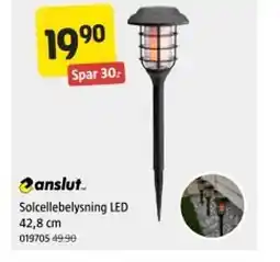 Jula ANSLUT Solcellebelysning led tilbud