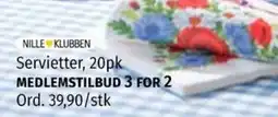 Nille Servietter tilbud