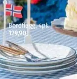 Nille Bordflagg tilbud