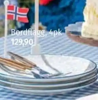 Nille Bordflagg tilbud