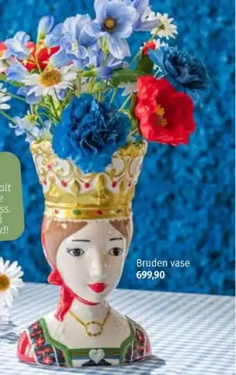 Nille Bruden vase tilbud