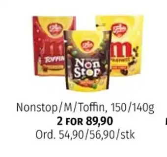 Nille Nonstop/m/toffin tilbud