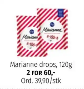 Nille Marianne drops tilbud