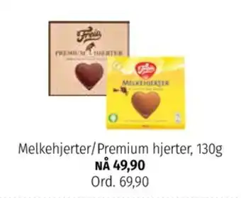 Nille Melkehjerter/Premium hjerter tilbud